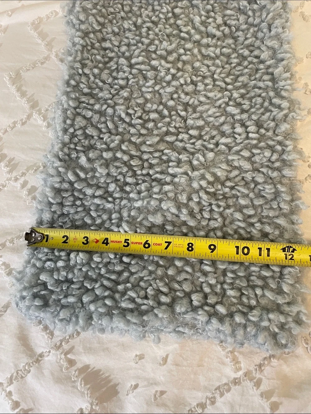 Pair of Cozy Light Blue Sherpa Throw Pillow Covers nwot